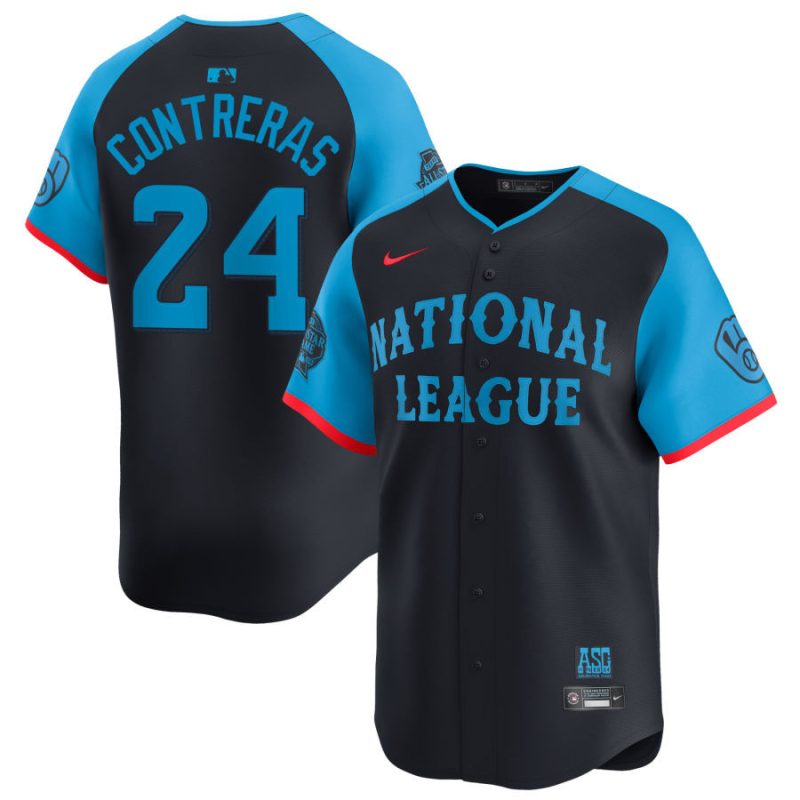 william contreras 24 national league 2024 all star game limited player men jersey navy