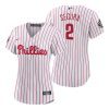 womens philadelphia phillies jean segura 2 white 2022 world series jersey