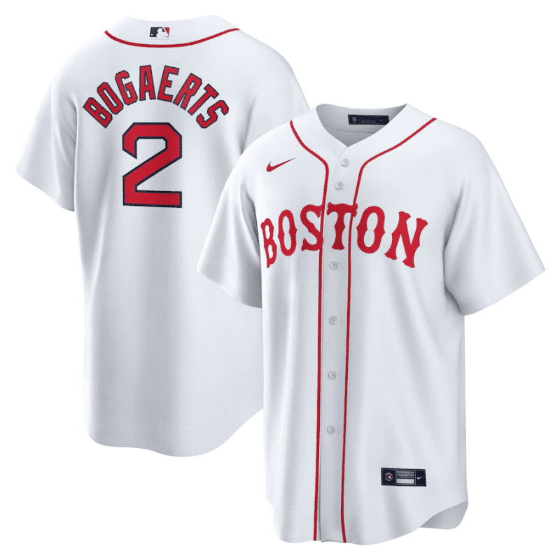 xander bogaerts 2 boston red sox home men jersey white