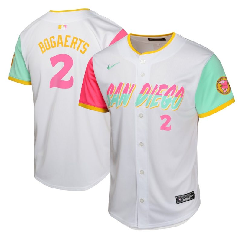 xander bogaerts 2 san diego padres city connect limited youth jersey white