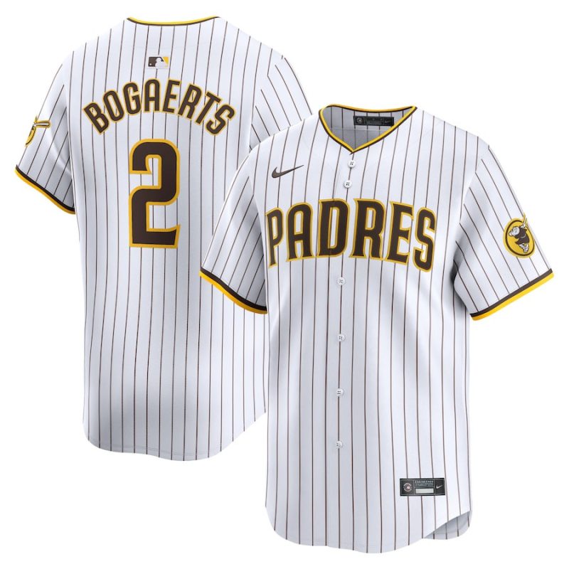 xander bogaerts 2 san diego padres home limited men jersey white