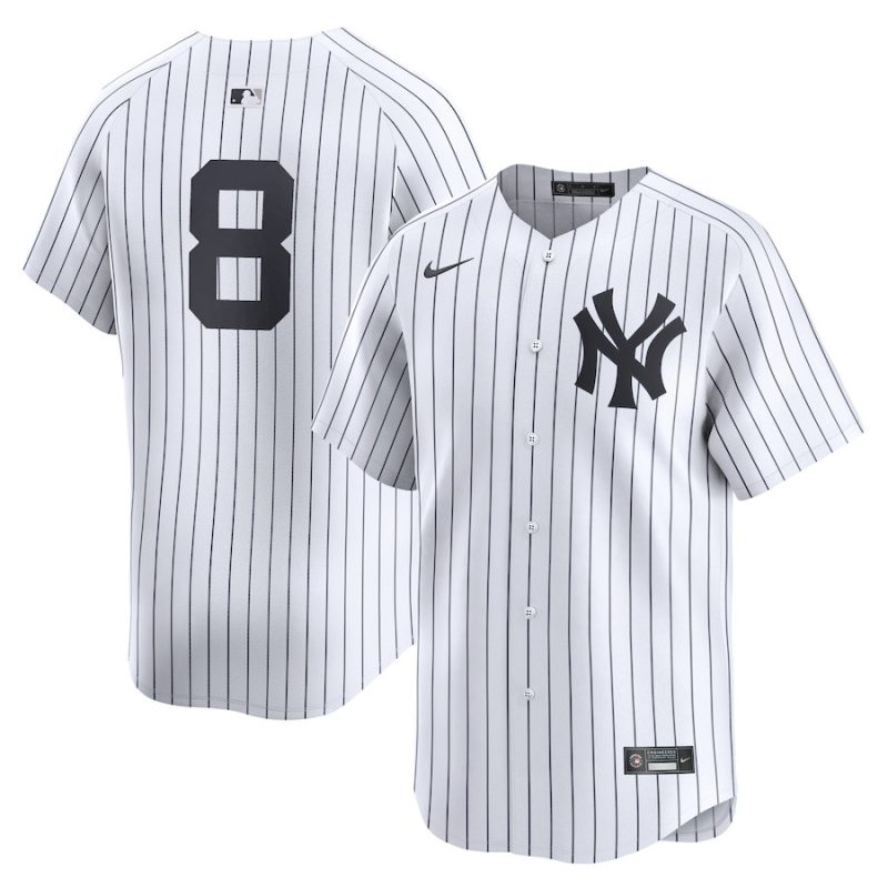 yogi berra 8 new york yankees home limited player men jersey white