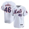 yohan ramirez 46 new york mets home limited men jersey white