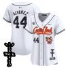 yordan alvarez 44 houston astros cactus jack patch v2 women jersey white