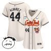 yordan alvarez 44 houston astros cactus jack patch v3 women jersey cream