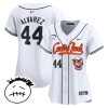 yordan alvarez 44 houston astros cactus jack patch v3 women jersey white