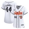 yordan alvarez 44 houston astros cactus jack patch women jersey white