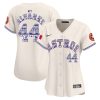 yordan alvarez 44 houston astros mexico women jersey cream