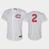 youth 2022 field of dreams 2 jose barrero cincinnati reds white jersey