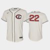 youth 2022 field of dreams 22 jason heyward chicago cubs cream jersey