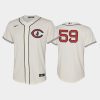 youth 2022 field of dreams 59 michael rucker chicago cubs cream jersey