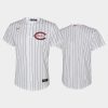 youth 2022 field of dreams cincinnati reds white jersey