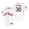 youth houston astros kyle tucker 30 white 2022 world series jersey