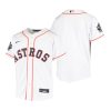 youth houston astros white 2022 world series jersey