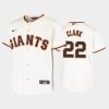 youth san francisco giants 22 will clark cream home jersey jersey