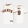 youth san francisco giants 9 brandon belt cream home jersey jersey