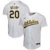 zack gelof 20 oakland athletics home game youth jersey white